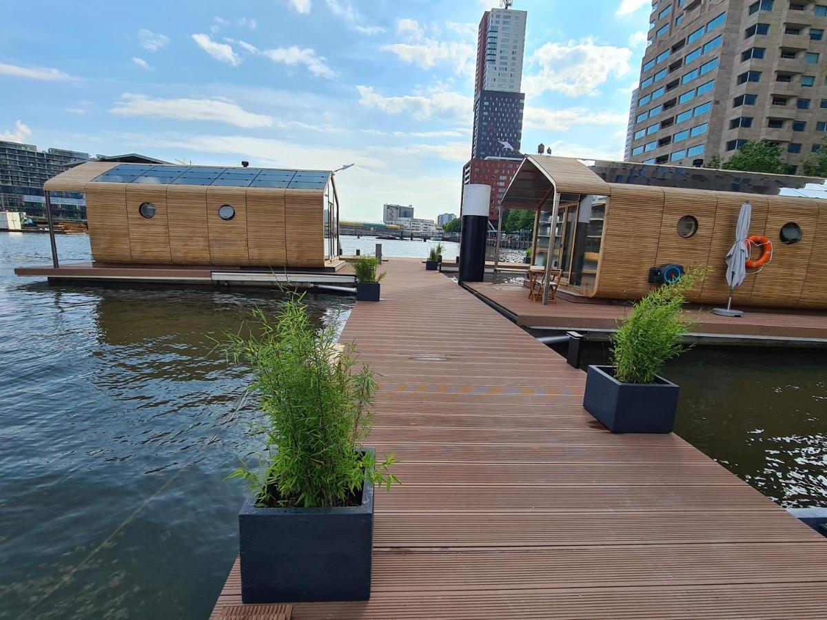 فيلا Wikkelboats At Floating Rotterdam Rijnhaven المظهر الخارجي الصورة