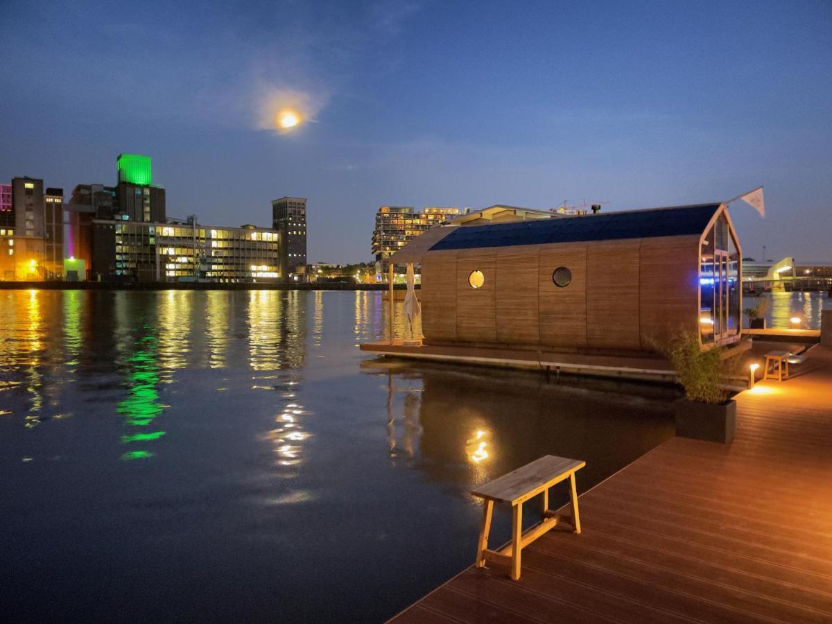 فيلا Wikkelboats At Floating Rotterdam Rijnhaven المظهر الخارجي الصورة