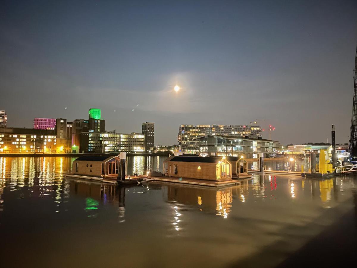 فيلا Wikkelboats At Floating Rotterdam Rijnhaven المظهر الخارجي الصورة