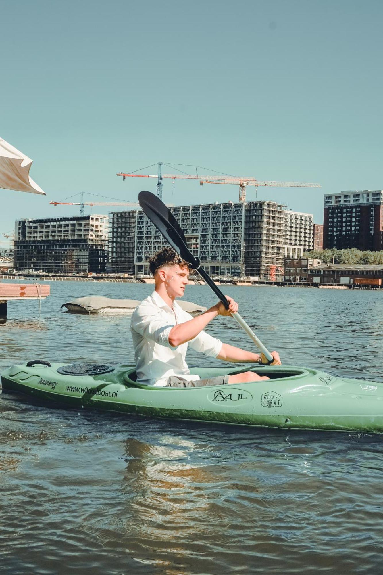 فيلا Wikkelboats At Floating Rotterdam Rijnhaven المظهر الخارجي الصورة
