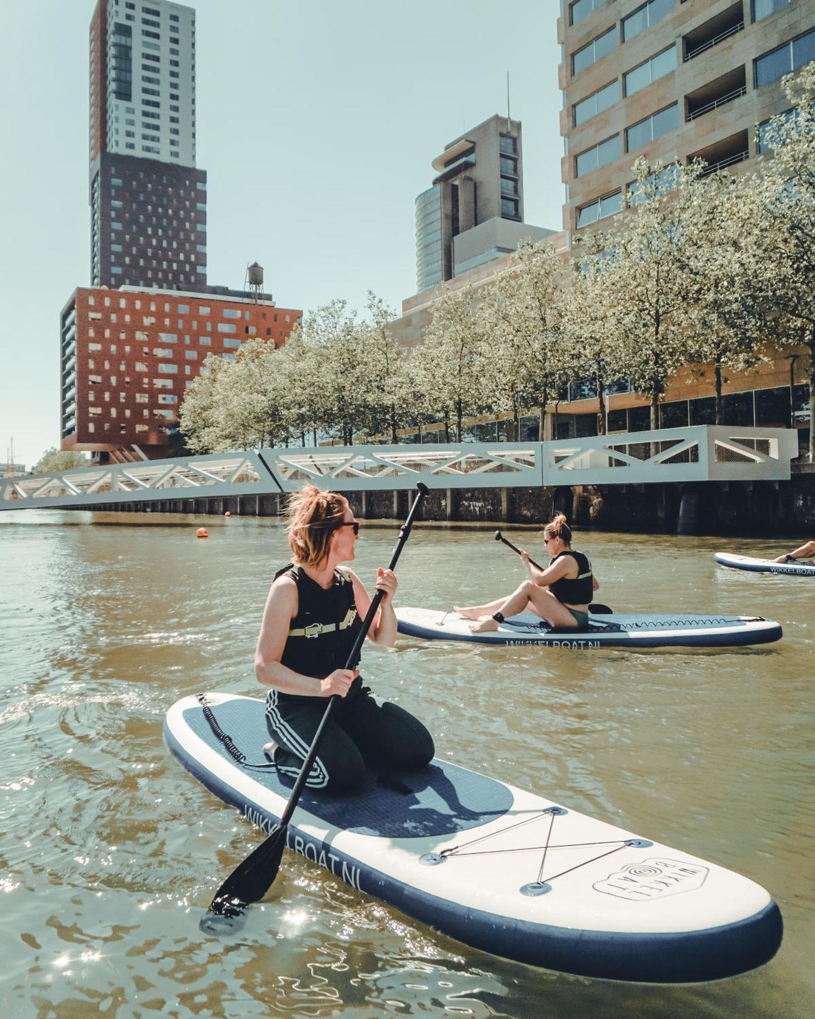 فيلا Wikkelboats At Floating Rotterdam Rijnhaven المظهر الخارجي الصورة
