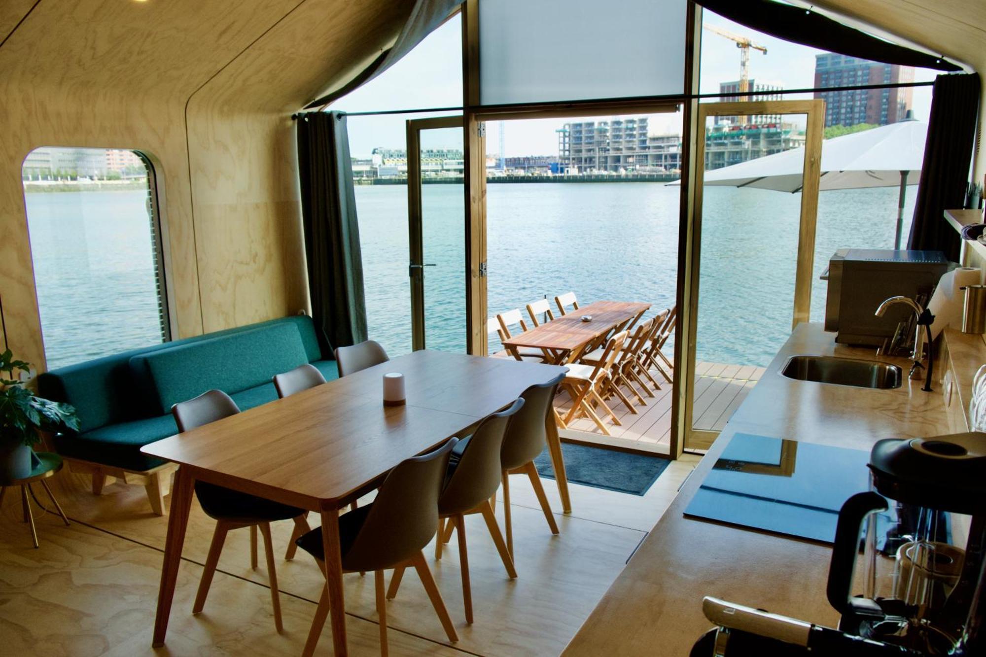 فيلا Wikkelboats At Floating Rotterdam Rijnhaven المظهر الخارجي الصورة